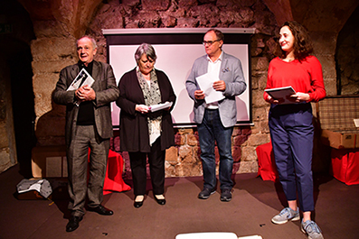 Thomas Sertillanges, Danielle Mazens, Denis Roger-Vasselin, Eva Timsit, 1er prix Cat&eacute;gorie Prose